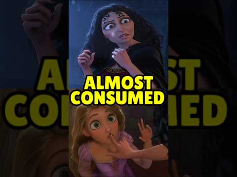 Mother Gothel almost ate Rapunzel