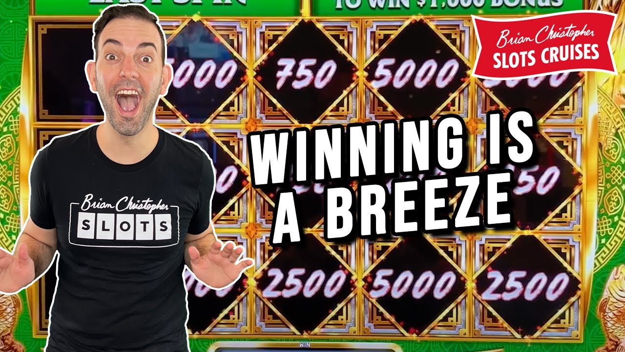 🤑 It's a BREEZE Winning on a Cruise 🚢 BCSlots Cruise YouTube