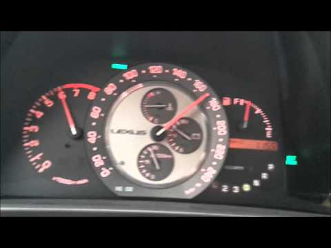 Lexus IS200 0 - 100, and 0 - top speed