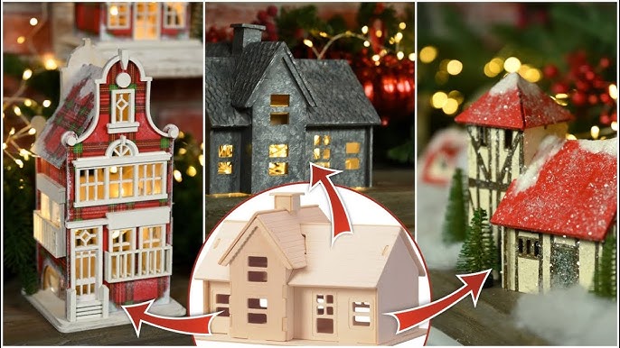 28-Piece Christmas Village Collection Only $13 at Dollar Tree