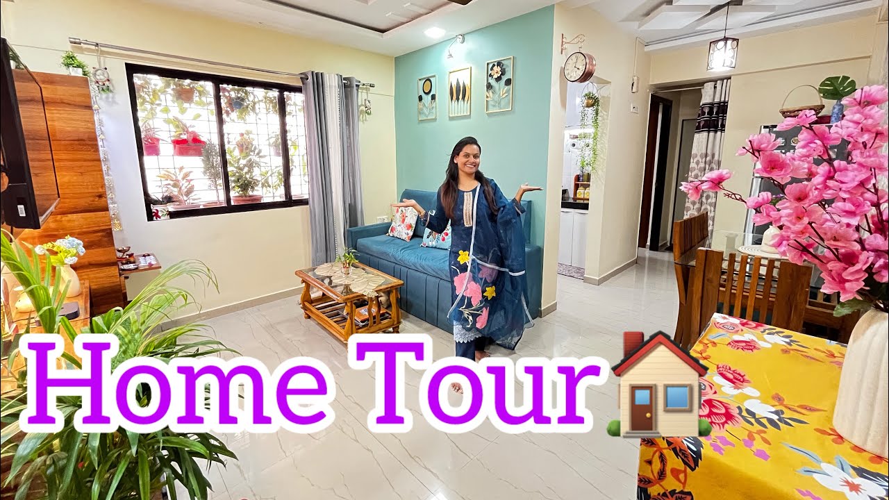 1 BHK Home Tour | माझं छोटंसं विश्व🏡@Priyankadineshvlog#hometour#viral#dailyvlog#mysmallworld