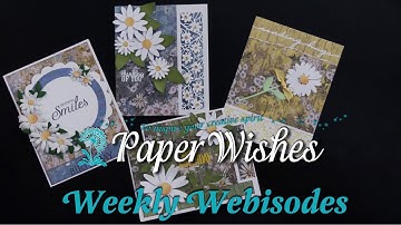 4 Card Ideas Using Delightful Daisies Collection by Crafter