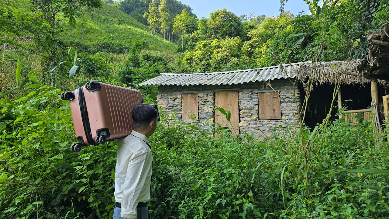 "Young man leaves city to return to hometown: Reviving childhood home". Unexpected change!