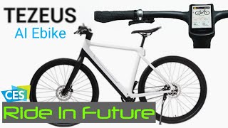 Experience the AI Smart Ebike TEZEUS at CES 2024