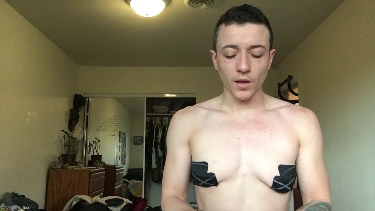 KT Tape Tutorial ! (FTM pre-op chest) 