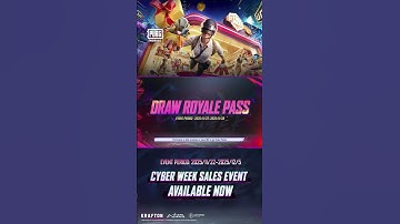 PUBG MOBILE | Monetization CyberWeek introduction video 1