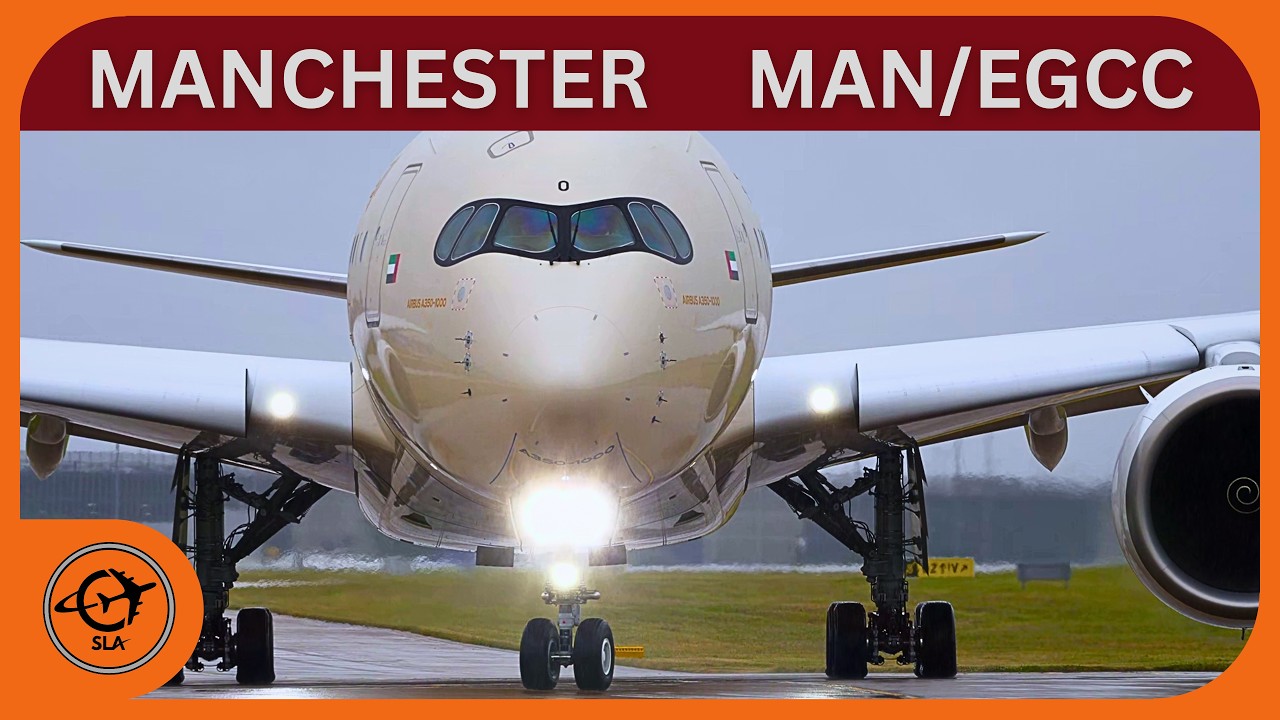 Manchester Airport  Action - Live!  |  Thursday 11th June 2026