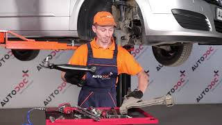 Come cambiare Braccetti oscillanti superiori e inferiori Opel Zafira B - video tutorial