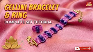 Cellini Bracelet and Ring | Full Beading Tutorial + Bonus Tips