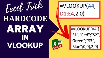 Unlock VLOOKUP