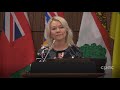 Interim Conservative leader Candice Bergen addresses party caucus meeting – June 15, 2022