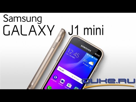 Обзор Samsung Galaxy J1 mini 2016 ◄ Quke.ru ►