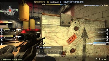 Scout No scope Jump shot Wallbang