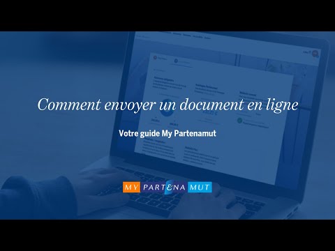 Comment envoyer un document en ligne - My Partenamut