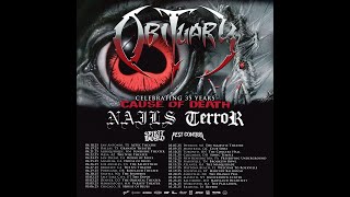 Brief concert review - Obituary Nails Terror SpiritWorld Pest Control