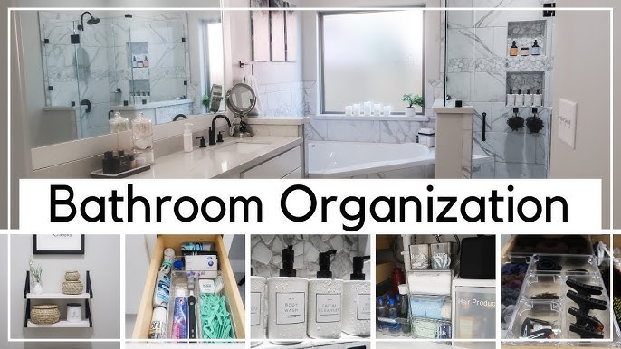 Bathroom organization ideas and minimalist checklist – House Mix