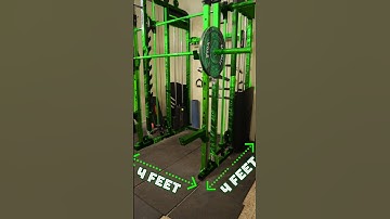 Functional trainer with smith machine#workout #bodybuilding