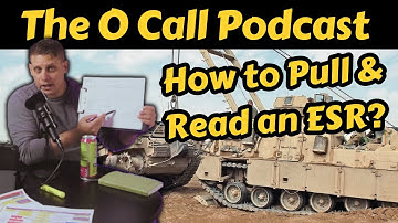 How to Pull & Read an Equipment Status Report (ESR)