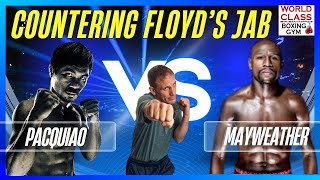 How Manny Pacquiao Countered Floyd Mayweather’s Jab (STEP-BY-STEP Breakdown)
