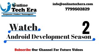 Android Development season 2 | by Online Tech Era