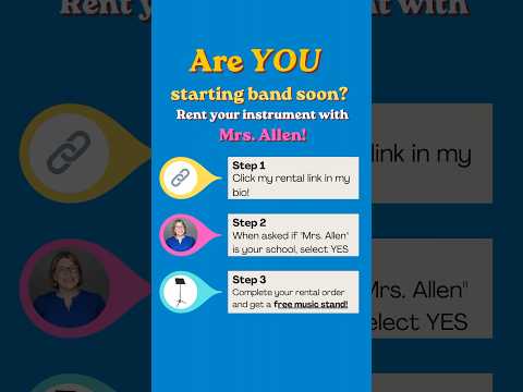 Have you gotten your instrument yet? #banddirector #band #trumpet #clarinet #schoolband #flute