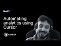 Automating analytics using Cursor - Ankit Jha | One2N Cursor Meetup Pune