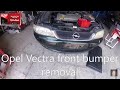 Opel Vectra  B (1995 - 2002)  front bumper removal