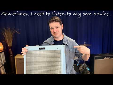 Sometimes I need to take my own advice and just use a Blues Junior