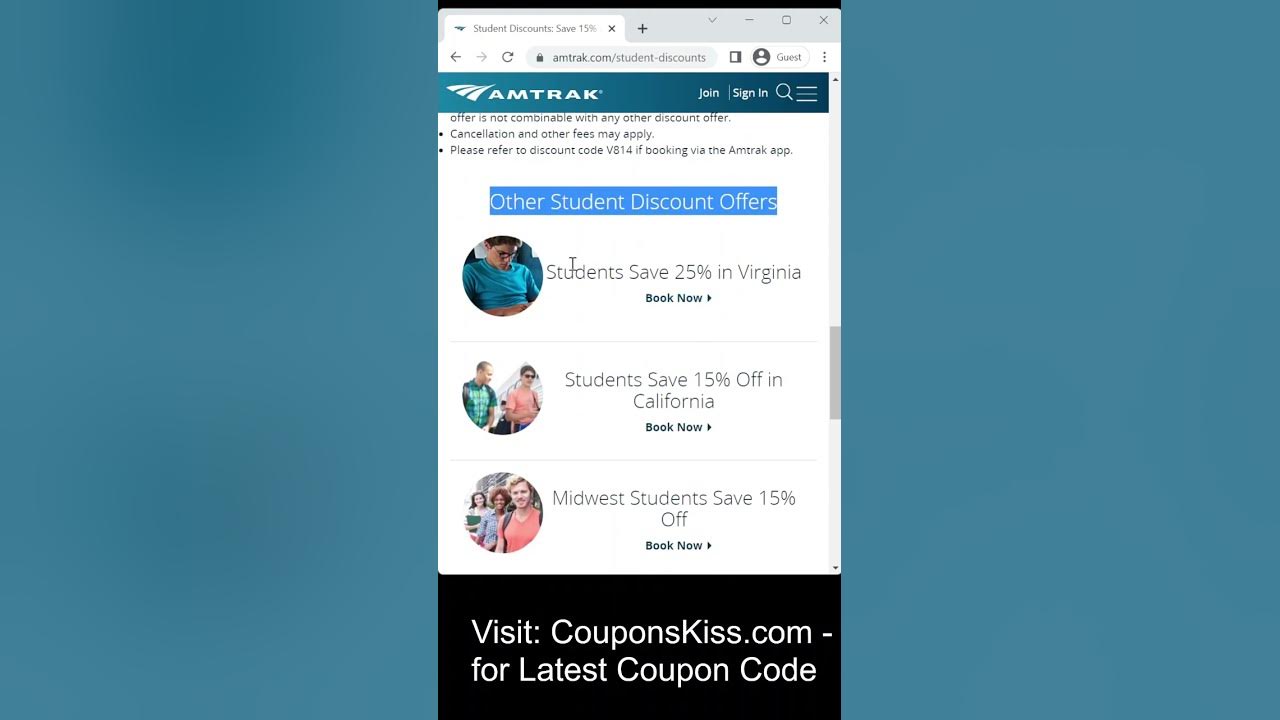 Amtrak coupons 2023 amtrak student discount amazon couponcode ad 