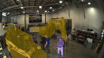 Semantic segmentation and classification for video feed