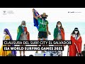 Ceremonia de clausura del Mundial de Surf en El Salvador