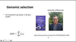 8. Genomic Selection
