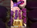 ASMR PURPLE FOOD *HONEY JELLY 꿀 젤리 먹방 EATING SOUNDS #shorts