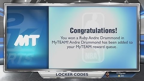 NBA 2K14 Next Gen Locker Codes - Ruby Andre Drummond! PS4