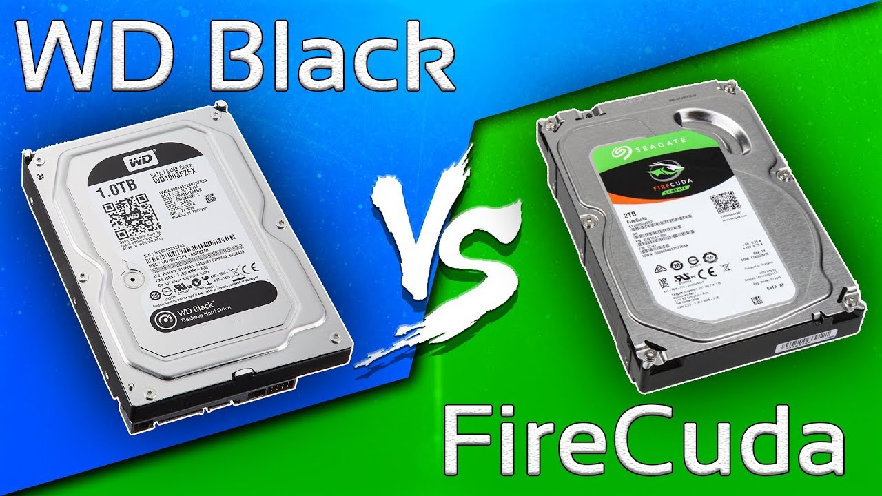 krassen koud prinses Western Digital Black vs Seagate FireCuda (1 TB) - Comparison - YouTube