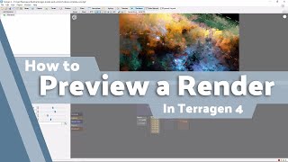 Terragen 4 Basics: Previewing a Render