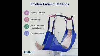 ProHeal Slings: The Ultimate Solution for Safe and Comfortable Patient Lifting