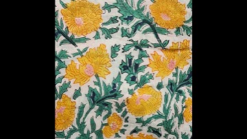Sanganeri Hand Block Print Fabrics