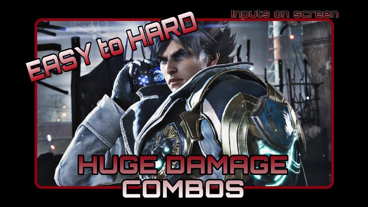 TEKKEN 8 [EASY to HARD] - HUGE Damage Lars Combos (with inputs) - YouTube