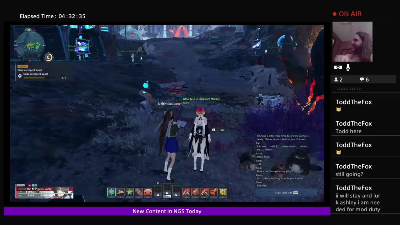 My First PSO2 NGS Livestream