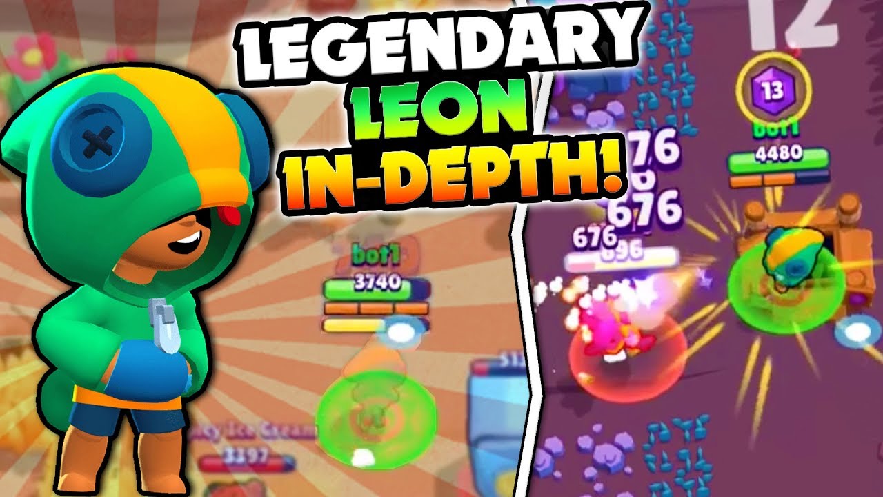 New Legendary Brawler Leon In Depth Gameplay Stats More Brawl Stars New Legendary Leon Youtube