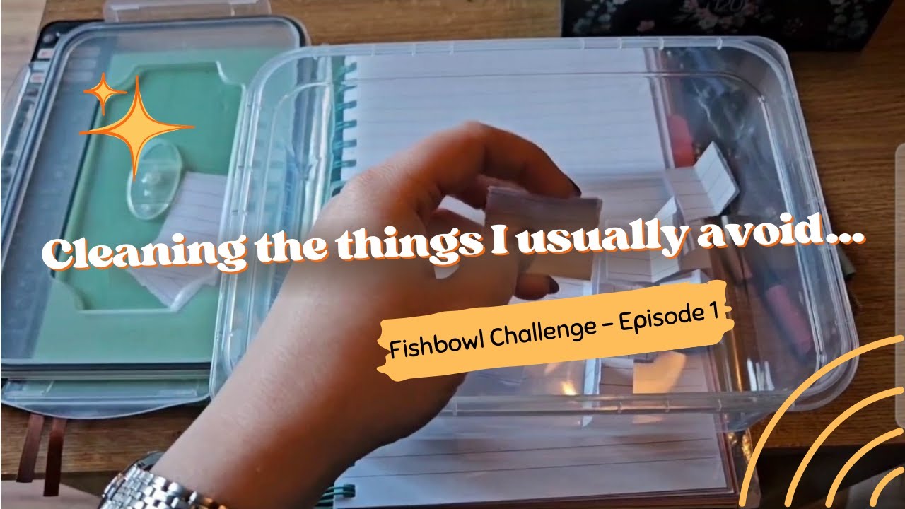 Очистка от того, чего я избегала: челлендж «Метод аквариума» — Эпизод 1