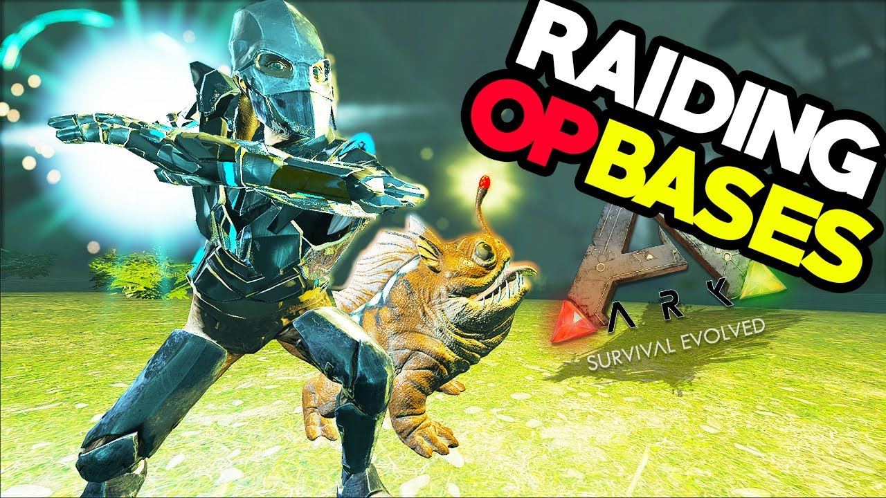 I Raided My Own Base Spot In ARK - YouTube