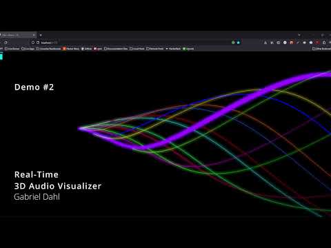 Real-Time 3D Audio Visualizer - Demo 2 (Cliffs of Dover)
