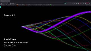 Real-Time 3D Audio Visualizer - Demo 2 (Cliffs of Dover)