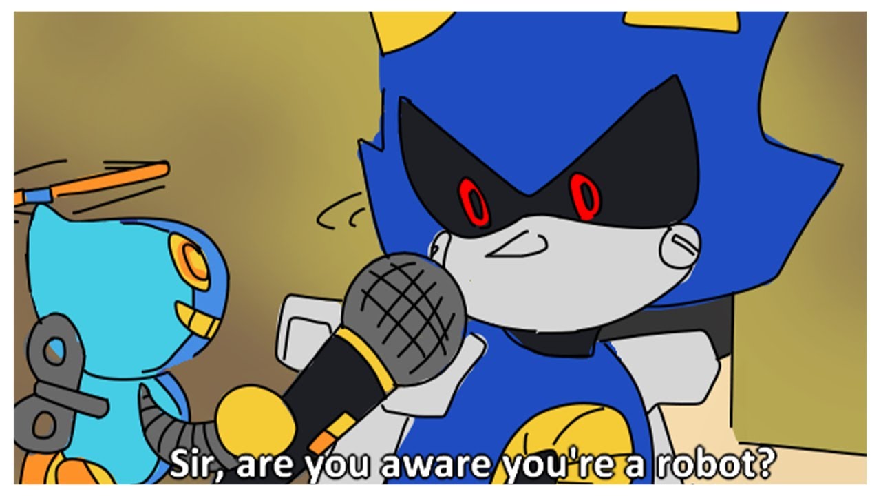 Neo Metal Sonic Comic #viral #foryou #sonic #sega #adventure