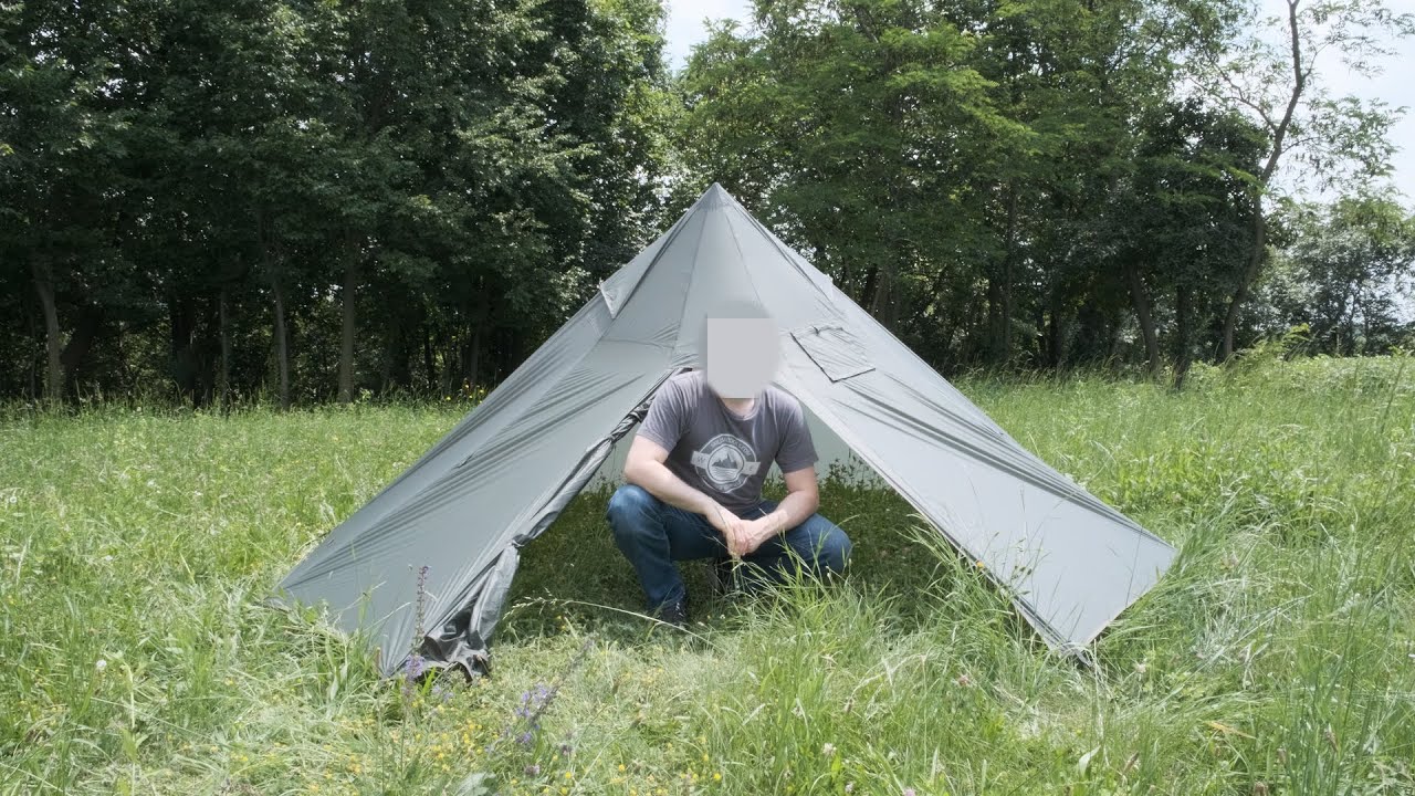 OneTigris Tipi Tenda per 3-6 persone, 4 stagioni, con fornello, impermeabile, 3000 mm, per campeggio, attività all'aperto, famiglia