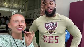 FSU Football Pro Day Vlog