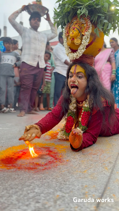 Telangana Bonam Rakesh Sigam at Hyderabad bonalu 2025 #shorts