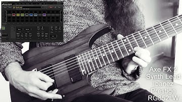 Synth Guitar Solo with Axe FX 2